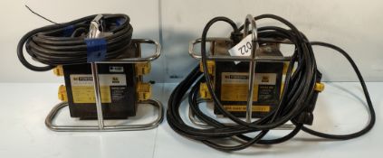 2x SA EQUIP PNSB110/15-4EX/STA - 110V 4 WAY EX. Splitter Units (STAHL)