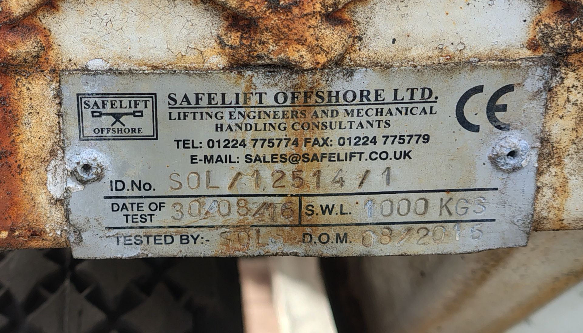 Safelift SOLFWLT1T - 1t 4 Wheel Liftable Truck 1000mm x 500mm x 860mm - Image 3 of 8