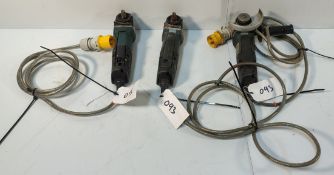 3x METABO WP8-115 - 110V 4.5