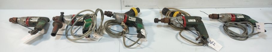 5x Metabo BE 75-16 - 110V 1/2