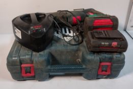 BOSCH GSA 36 V-LI - 36V Battery Reciprocating Saw c/w 2 Batteries and Charger