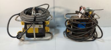 2x SA EQUIP PNSB110/15-4EX/STA - 110V 4 WAY EX. Splitter Units (STAHL)