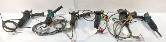 6x MAKITA GA4034 - 110V 4