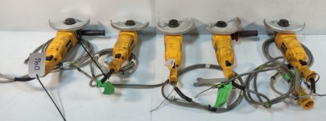 5x BOSCH GGS28C - 110V Die Grinders (Short Body)
