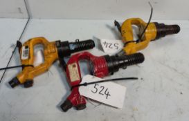3x Atlas Copco RRF-21 - Chipping Hammers
