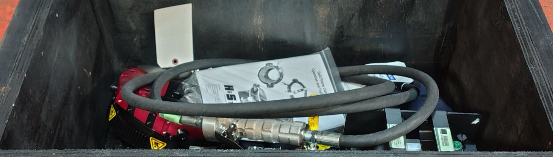Climax AFC4 - 1"-4" Clamshell Cutter - like new - Image 2 of 15