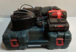 BOSCH GSA 36 V-LI - 36V Battery Reciprocating Saw c/w 2 Batteries and Charger