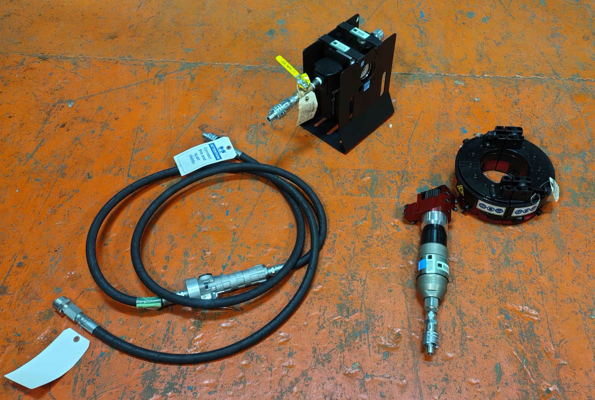 Climax AFC4 - 1"-4" Clamshell Cutter - like new - Image 3 of 15