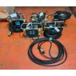 5x SA EQUIP PNSB110/15-4EX/STA 110V 4 WAY EX. Splitter Units (STAHL)