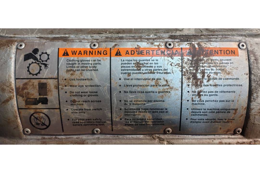 RIDGID 300 1/2" to 2" Threader Machine 110v - Image 12 of 13
