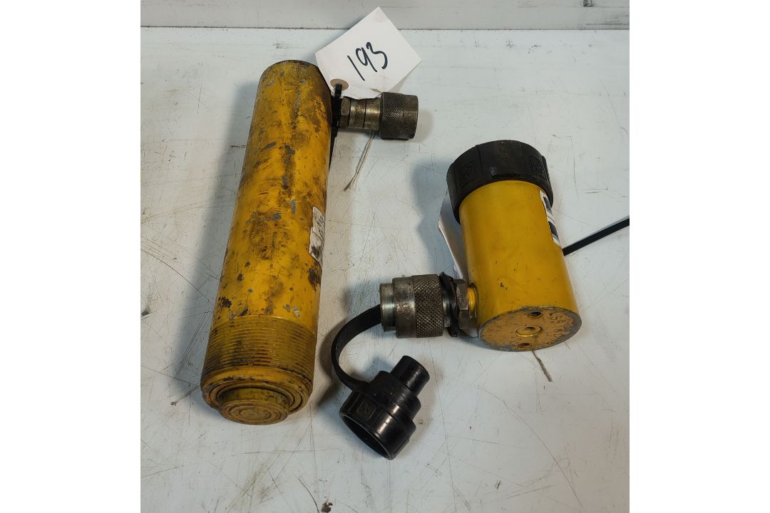 Enerpac RC-102 10t 121mm-175mm & Enerpac RC-106 10t 247mm-403mm Single Acting Cylinders - Image 1 of 3