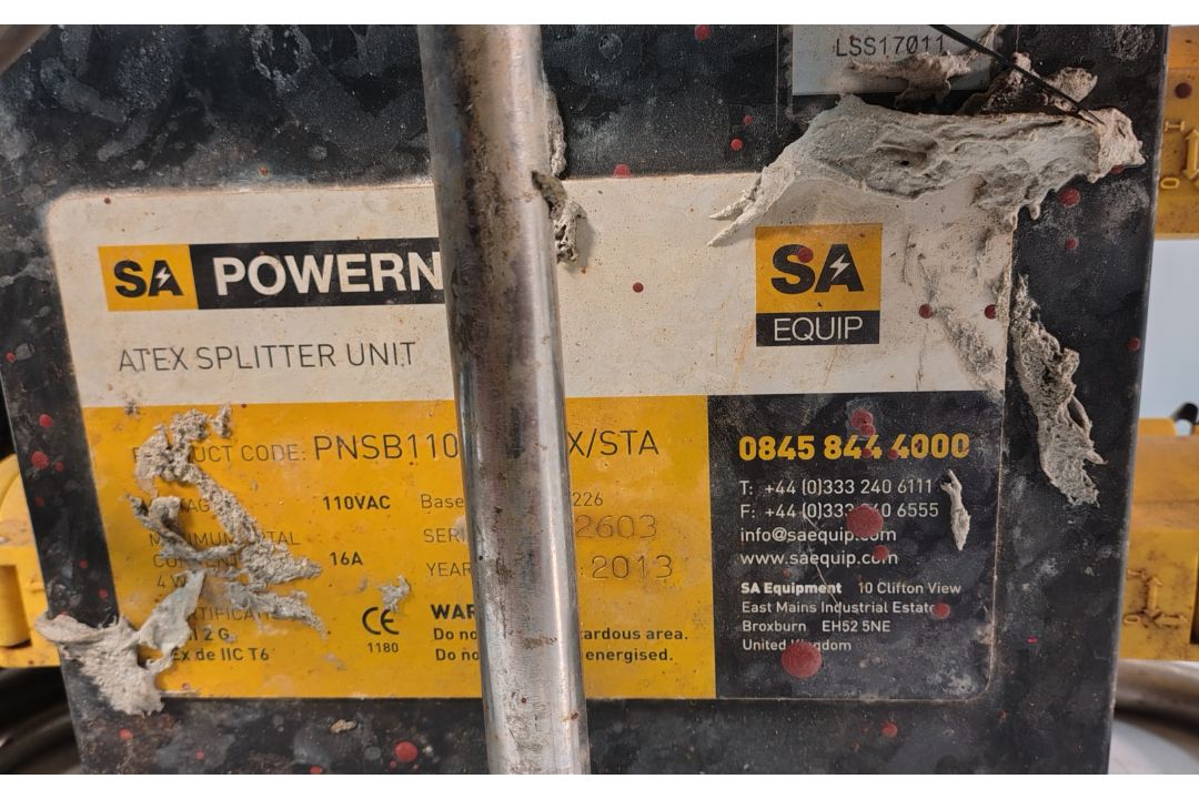 5x SA EQUIP PNSB110/15-4EX/STA 110V 4 WAY EX. Splitter Units (STAHL) - Image 20 of 28