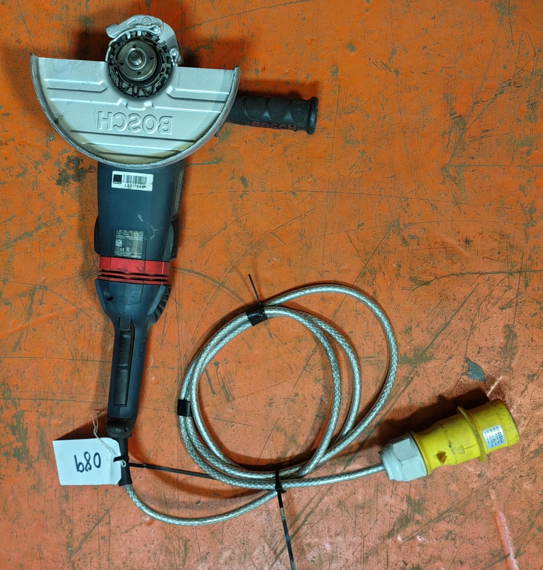 BOSCH GWS 21-230HV - 110V 9" Angle Grinder & 7x BOSCH GWS22-230 LVI - 110V 9" Angle Grinders - Image 9 of 17