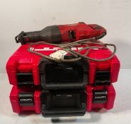 2x Hilti SR30 110V Reciprocating Saws