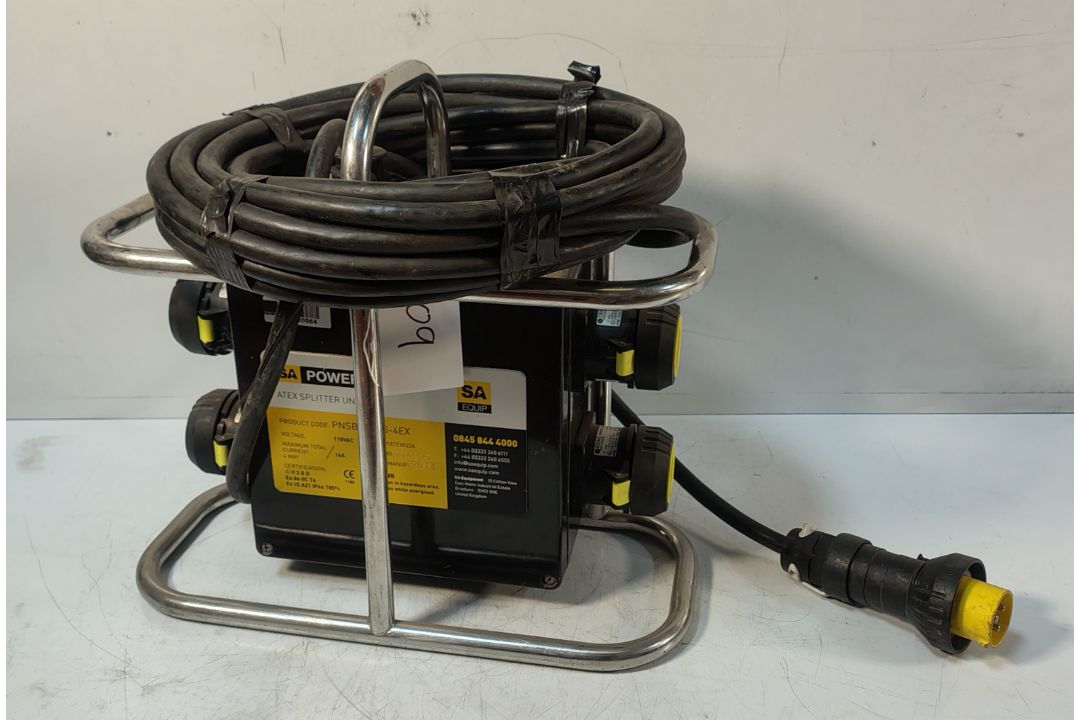 SA EQUIP PNSB110/15-4EX/CEA 110V 4 WAY EX. Splitter Unit (CEAG) - Image 1 of 6