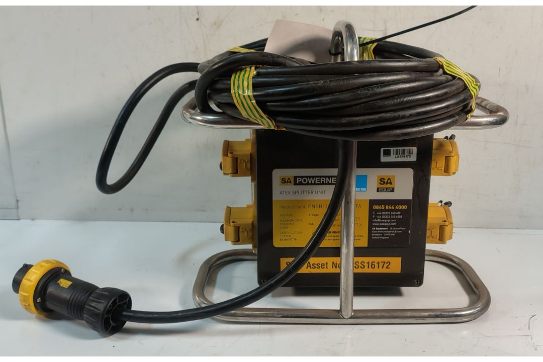 5x SA EQUIP PNSB110/15-4EX/STA 110V 4 WAY EX. Splitter Units (STAHL) - Image 2 of 32