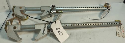 2x DBI-SALA 2108413 - Fixed Beam Anchors