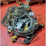 10x SES Syflex/Stahl 110V 16A Stahl EX. Extension Cables