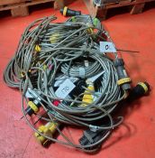 10x SES Syflex/Stahl 110V 16A Stahl EX. Extension Cables