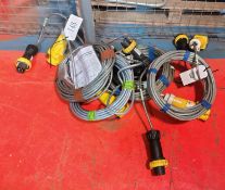 5x SES Syflex/Stahl 110V 16A Stahl EX. Extension Cables