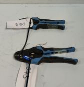 2x Cembre HN-25 Crimping Tools