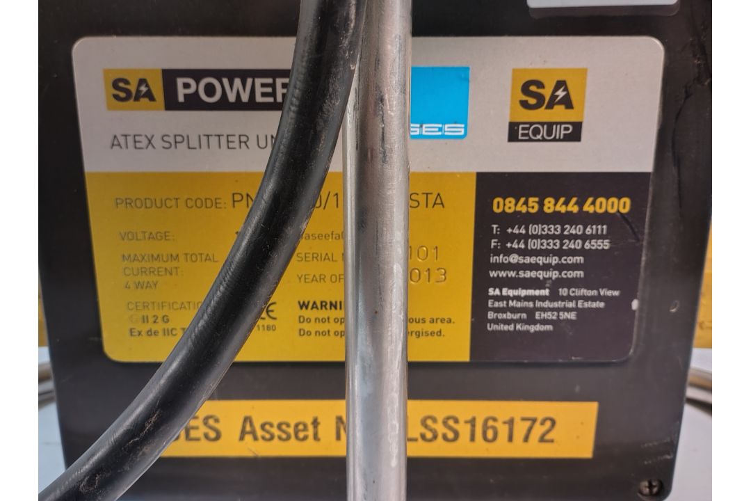 5x SA EQUIP PNSB110/15-4EX/STA 110V 4 WAY EX. Splitter Units (STAHL) - Image 3 of 32