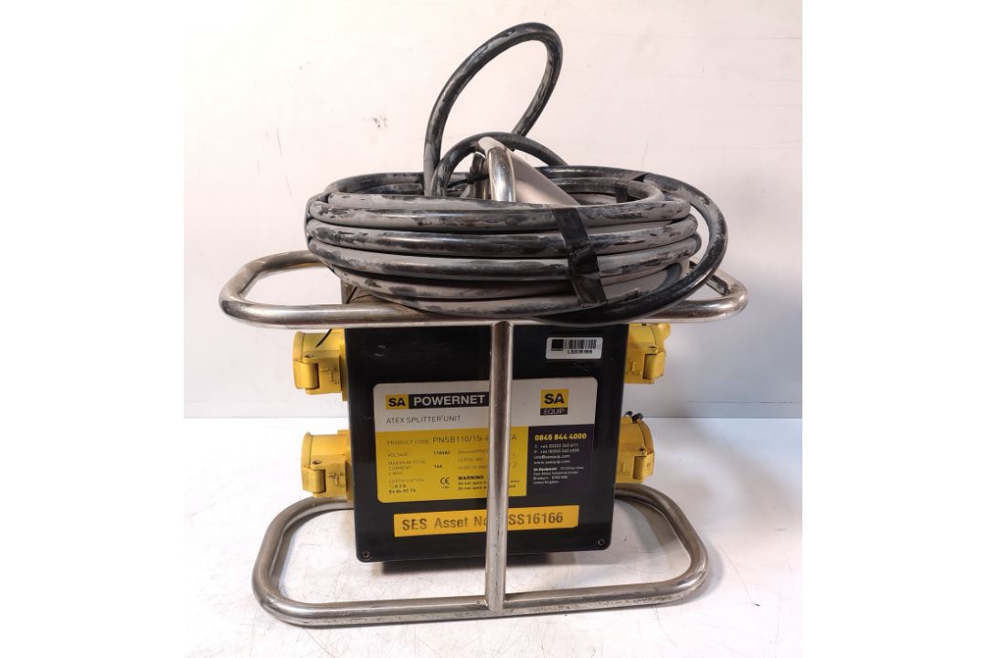 5x SA EQUIP PNSB110/15-4EX/STA 110V 4 WAY EX. Splitter Units (STAHL) - Image 2 of 31