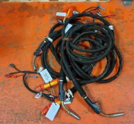 4x Kemppi PMT42W - 4.5m Water Cooled MIG Torches