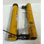 2x Enerpac RC-1012 10t Single Acting Cylinders 400mm-704mm