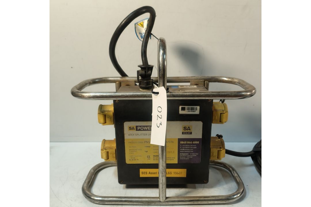 SA EQUIP PNSB110/15-4EX/STA 110V 4 WAY EX. Splitter Unit (STAHL) - Image 4 of 8