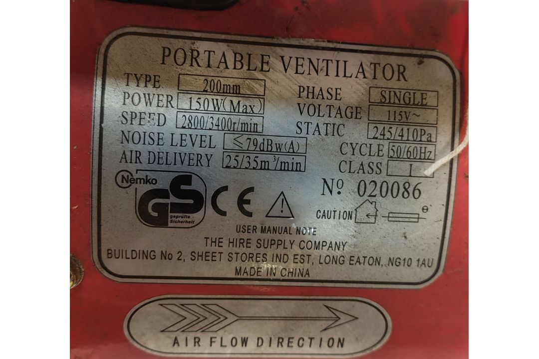 2x ELITE ELITE200 110V 8" Fume Extractors - Image 11 of 11