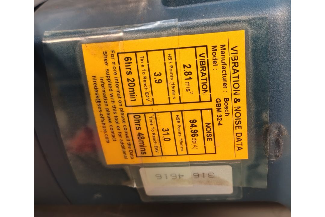 2x Bosch GBM 32-4 110V 3/4" Breast Drills - Image 6 of 9