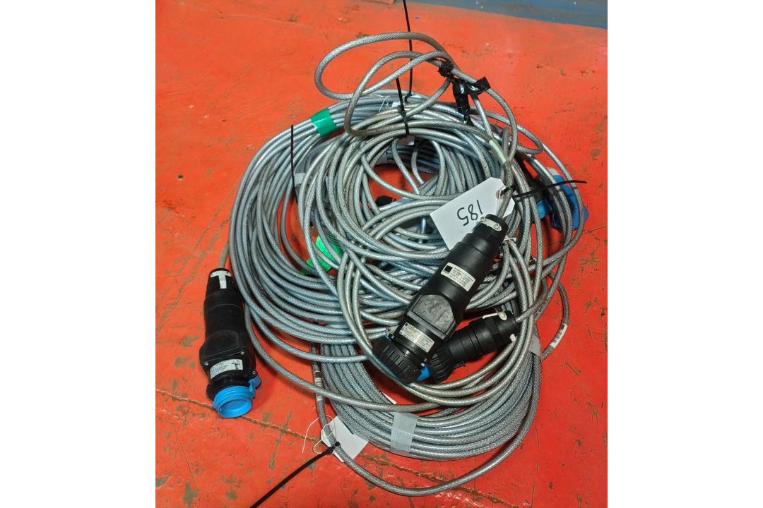 3x SES SY/CEAG 240V 16A 25m & SES SY/CEE 240V 16A 25m Syflex/Ceeform Extension Cables - Image 2 of 6