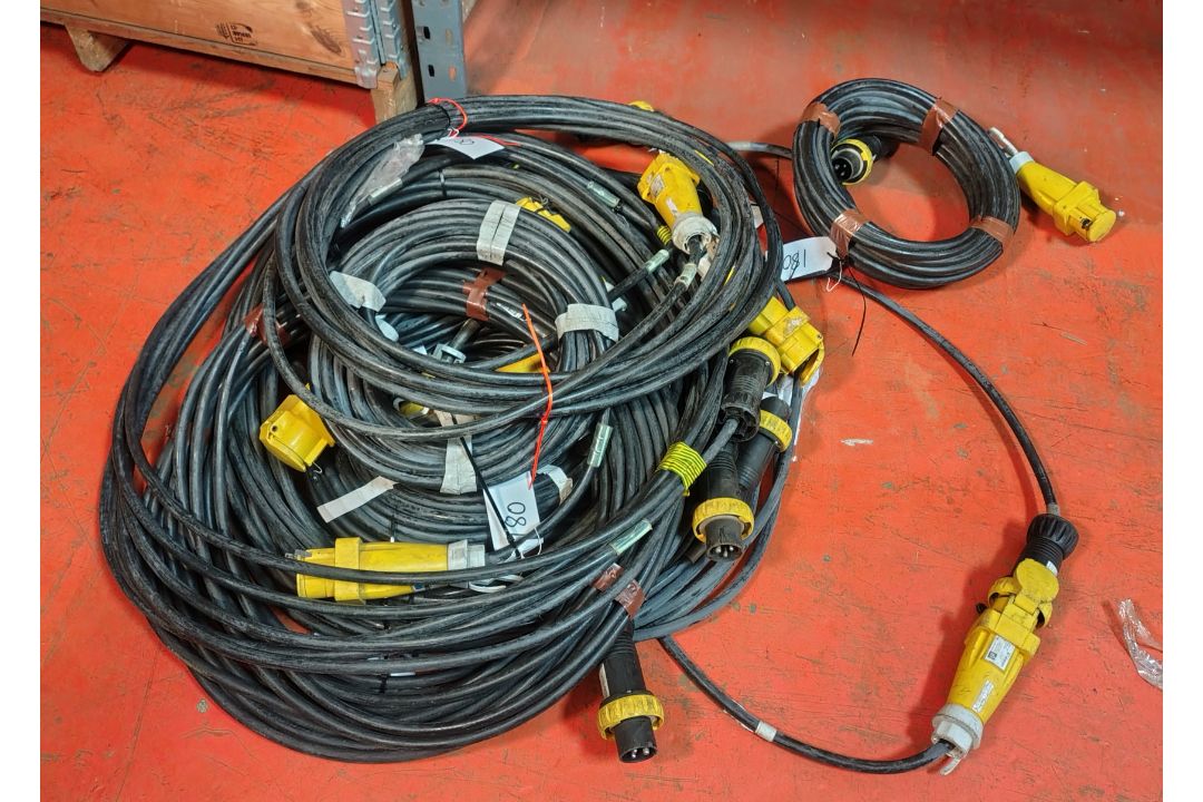 10x SES HOFR/STAHL 110V 16A STAHL EX. Extension Cables - Image 1 of 5