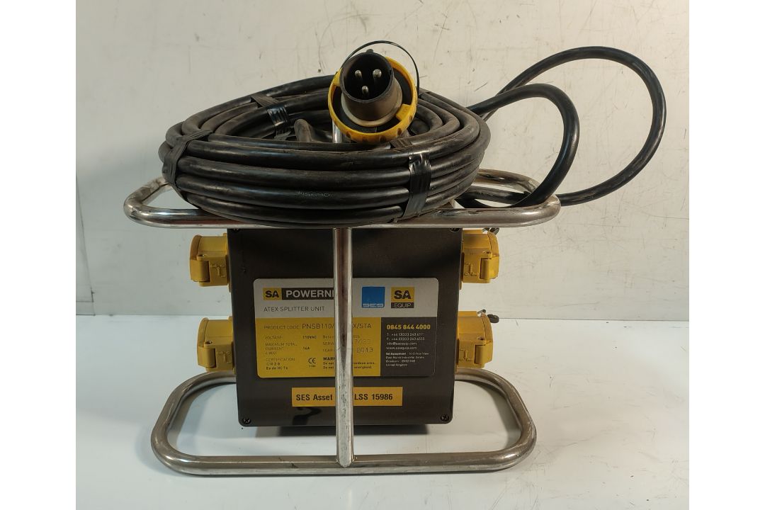 SA EQUIP PNSB110/15-4EX/STA 110V 4 WAY EX. Splitter Unit (STAHL) - Image 7 of 8