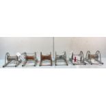 6x HSP125 Heavy Duty Cable Rollers