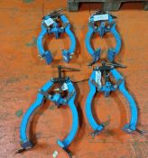 4x Dearman E-Z12 - Pipe Clamps