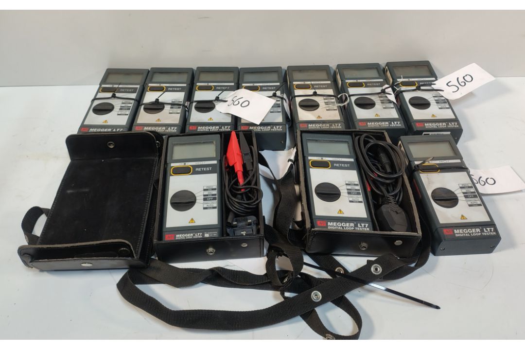 10x Megger LT7 - Digital Loop/PSCC Testers - Image 1 of 5