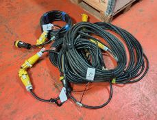 5x SES HOFR/STAHL 110V 16A STAHL EX. Extension Cables