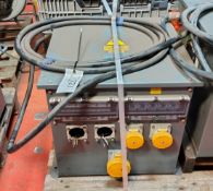 BLAKLEY STH/5/415-110/C5-S5/IP55 - 230V - 110V 5KVA Transformer - missing 110v outputs