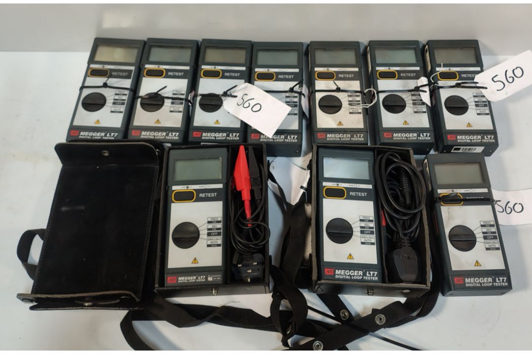 10x Megger LT7 - Digital Loop/PSCC Testers - Image 2 of 5