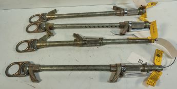 4x Climbtech VBC014N-000-CTS - Vertical / Fixed Beam Clamps