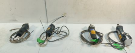 4x BOSCH GGS28C 110V Die Grinders (Short Body)