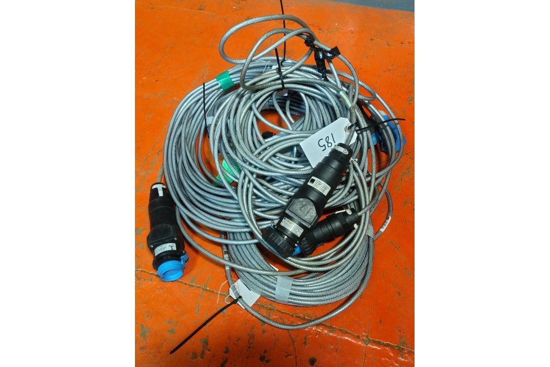 3x SES SY/CEAG 240V 16A 25m & SES SY/CEE 240V 16A 25m Syflex/Ceeform Extension Cables - Image 1 of 6