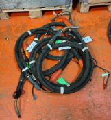 4x Kemppi PMT42W - 4.5m Water Cooled MIG Torches