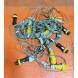 5x SES Syflex/Stahl 110V 16A Stahl EX. Extension Cables