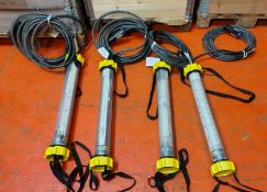 4x LX-400SL/T4 24V EX. LED Work Lights