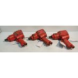 3x Chicago Pneumatics - 3/4" Air Impact Wrenches