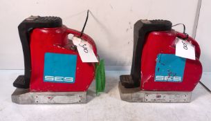 2x Euro Press UML20C152 20t Light Weight Jack with Toe/Claws (Claw-8t Max)