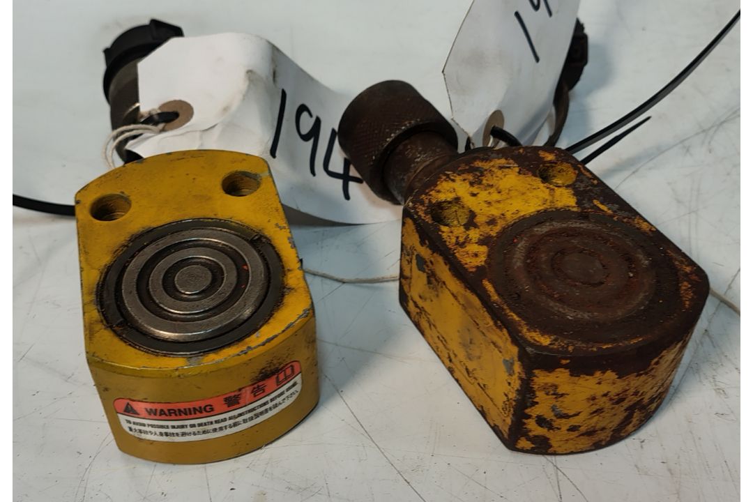 2x Enerpac RSM-100 10t Single Acting Flat-Jack Cylinders 43mm-54mm - Image 1 of 3